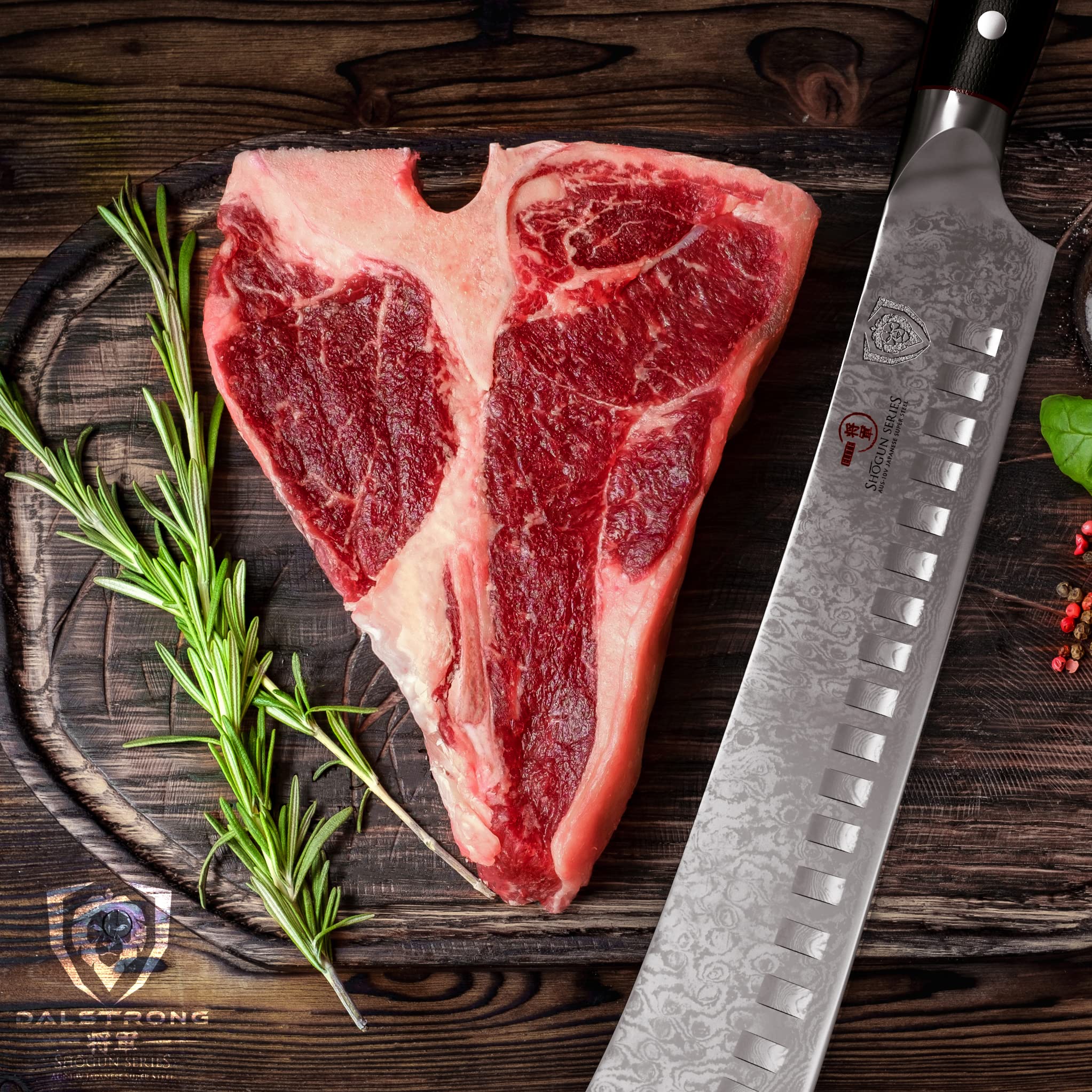 DALSTRONG Bull Nose Butcher Knife - 10 inch - Shogun Series ELITE - Japanese AUS-10V Super Steel - Vacuum Heat Treatment - with Sheath - Meat, BBQ, Breaking Knife - Kitchen Knife - BBQ, Brisket - Image 6