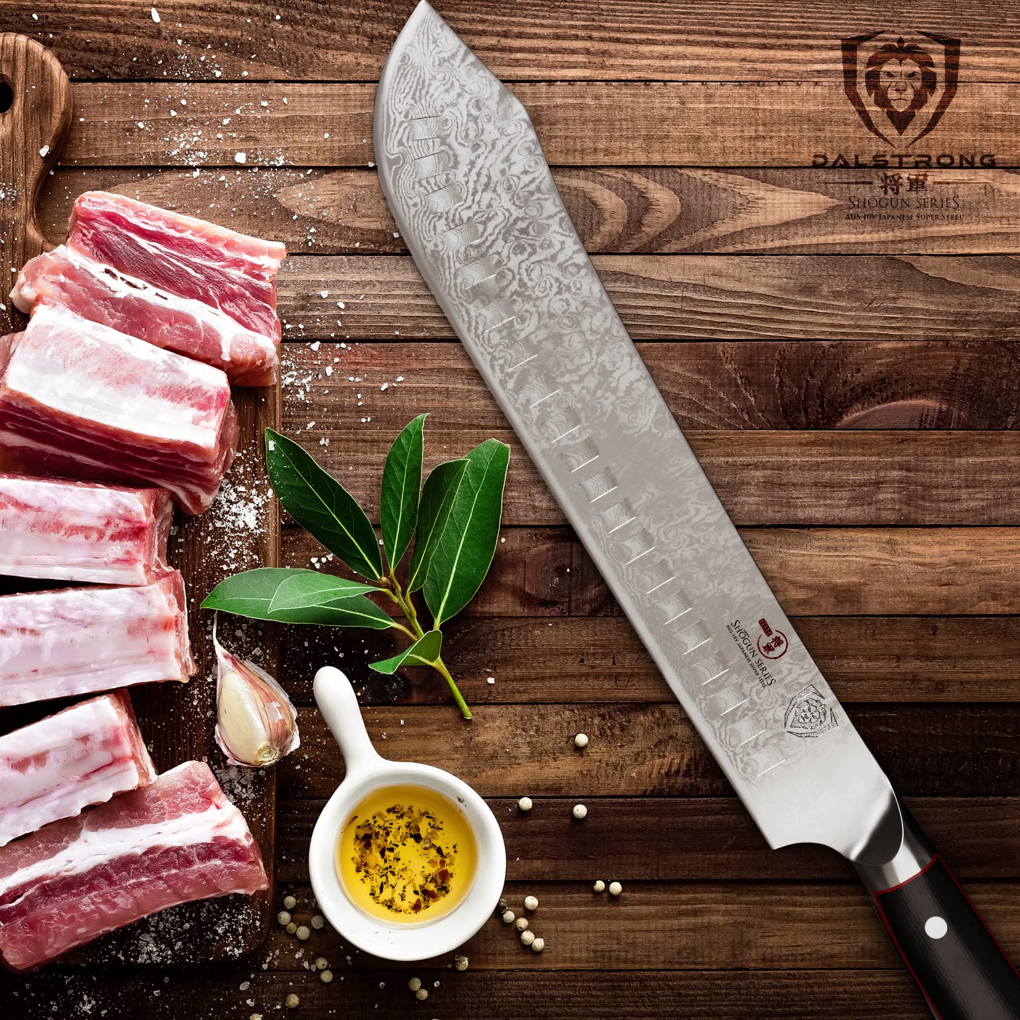 DALSTRONG Bull Nose Butcher Knife - 10 inch - Shogun Series ELITE - Japanese AUS-10V Super Steel - Vacuum Heat Treatment - with Sheath - Meat, BBQ, Breaking Knife - Kitchen Knife - BBQ, Brisket - Image 7