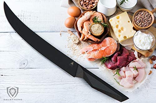 Dalstrong Butcher Knife - 10 inch - Shadow Black Series - Black Titanium Nitride Coated - High Carbon 7CR17MOV-X Vacuum Treated Steel - Breaking Kitchen Knife - Sheath - Slicing Knife - NSF Certified - Image 7