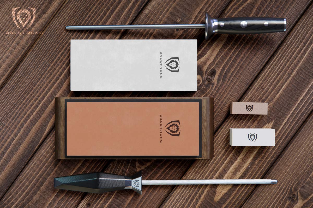 Dalstrong Honing Rod Steel - 9 inch - Shadow Black Series - Black Titanium Nitride Coated - High Carbon 7CR17MOV-X Vacuum Treated Steel - Scratch Free - Kitchen Knife Sharpener Polish - NSF Certified - Image 8