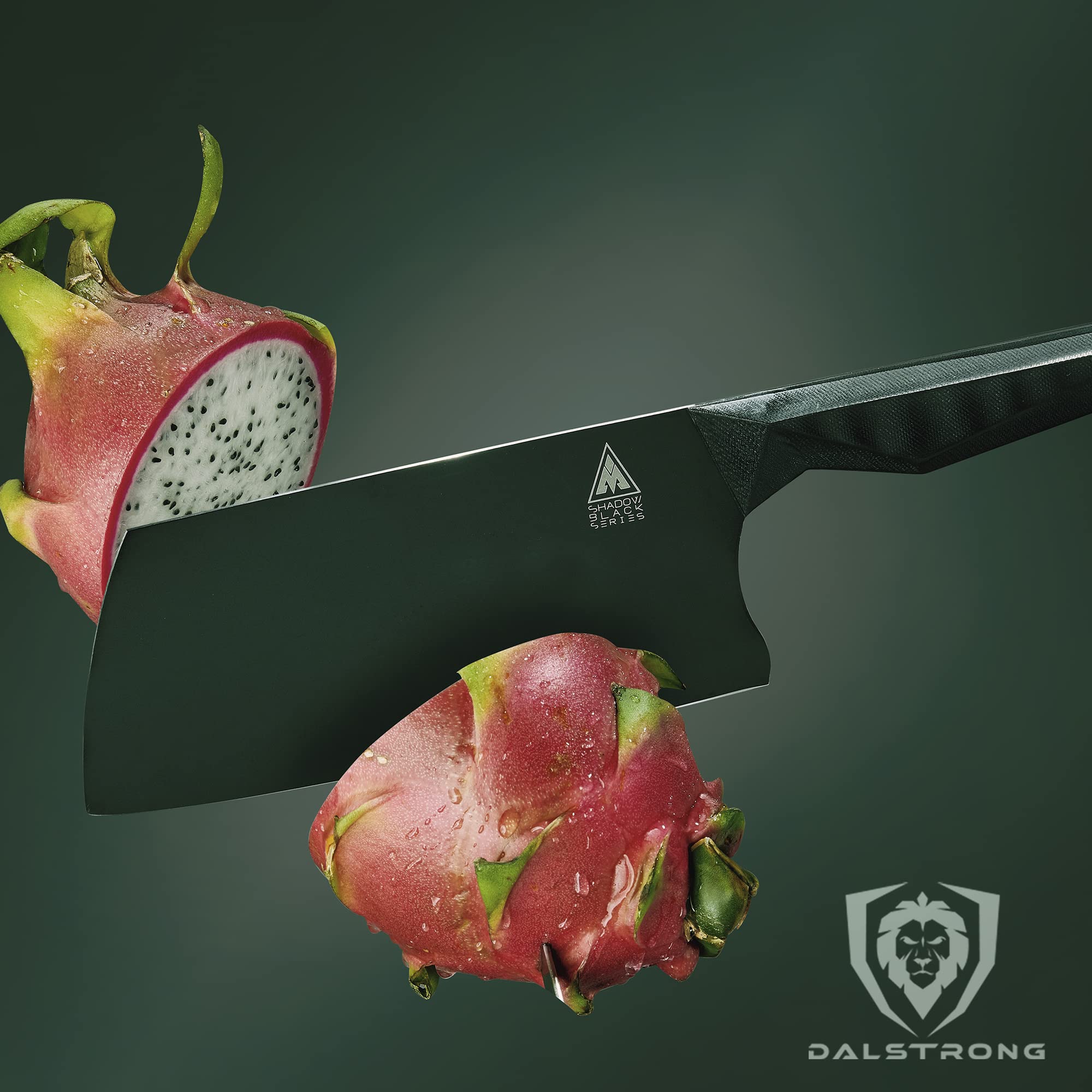 Dalstrong Meat Cleaver Knife-7"-Shadow Black Series-Titanium Nitride Coated-High Carbon Vacuum Treated Steel-Razor Sharp Kitchen Knife Gift-Sheath-NSF Certified - Image 8