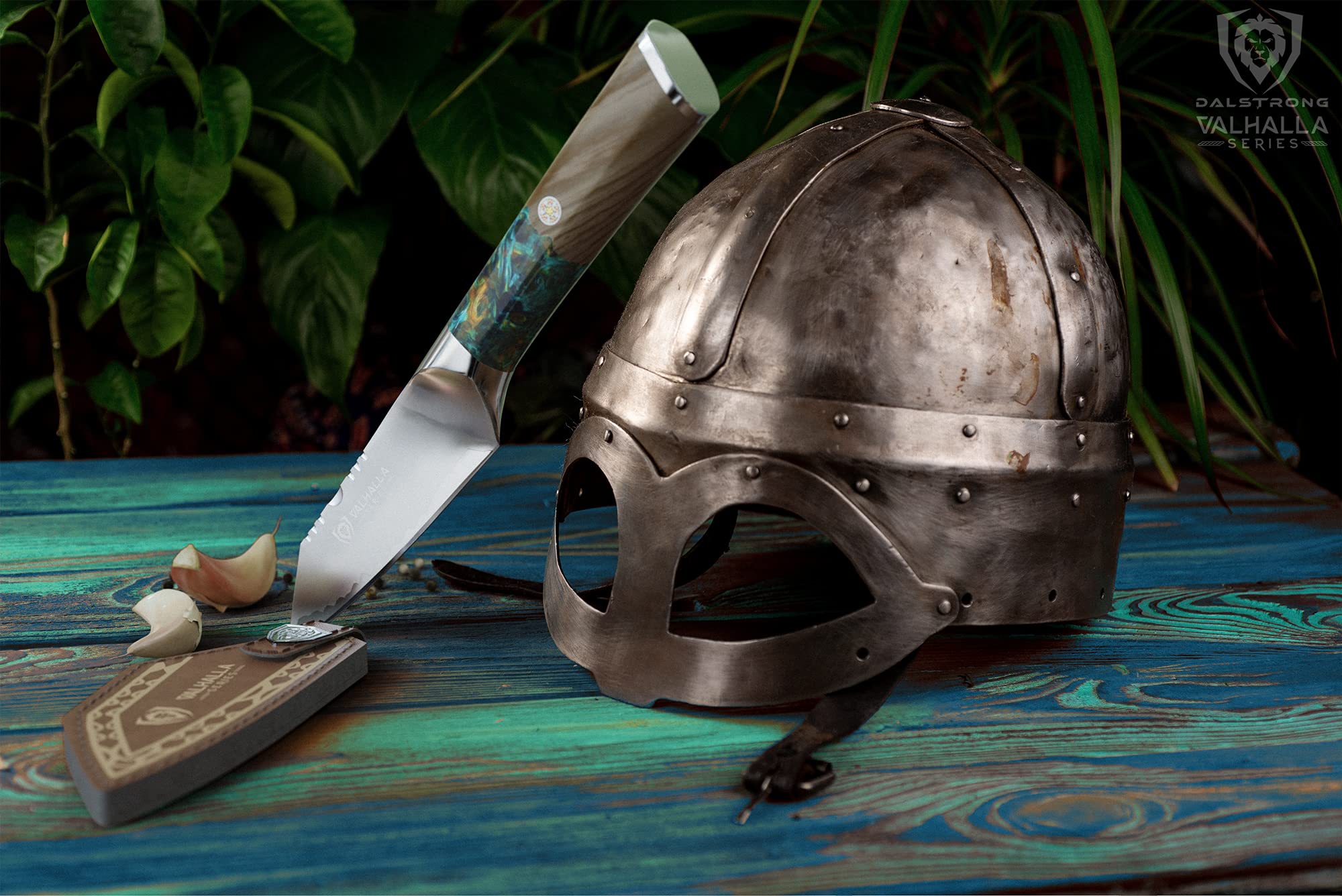 Dalstrong Paring Knife - 4 inch - Valhalla Series - 9CR18MOV HC Steel - Celestial Resin & Wood Handle - Professional Kitchen Knife Gift - Razor Sharp - w/Leather Sheath - Image 9