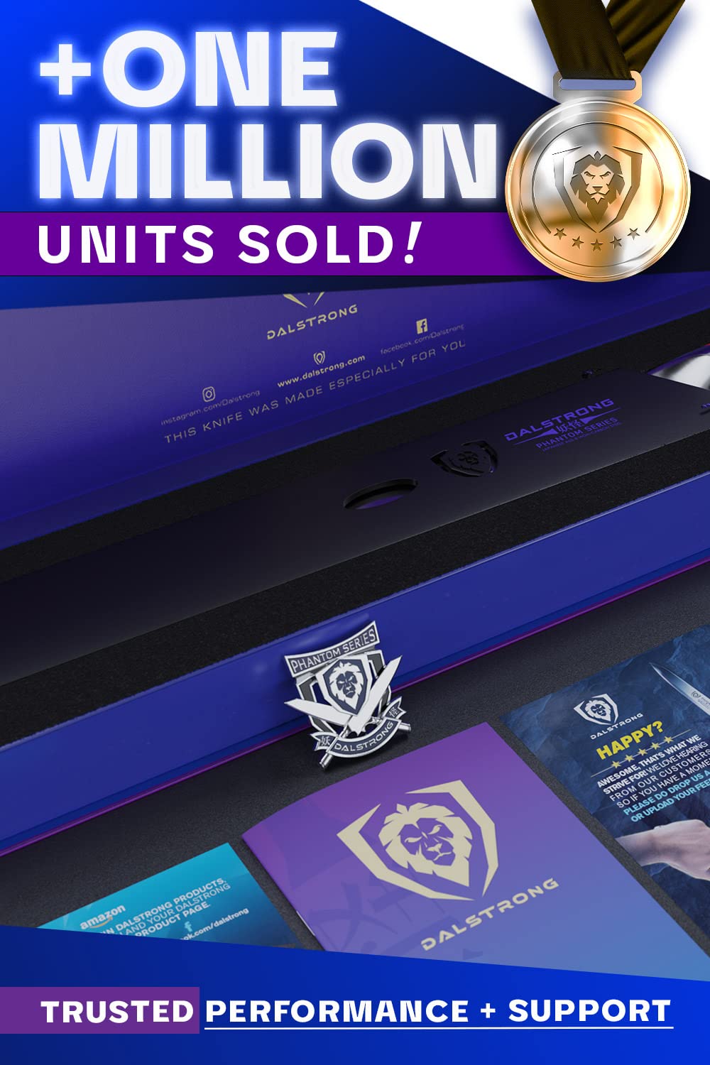 Dalstrong Slicing & Carving Knife - 12 inch Slicer - Phantom Series - Japanese High-Carbon AUS8 Steel - Pakkawood Handle - Kitchen Knife - Brisket Knife - Sheath Included - Image 6